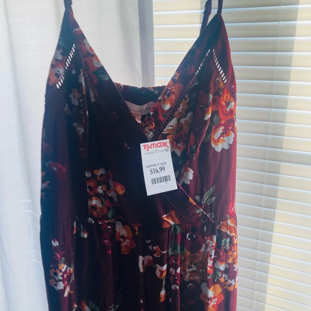 NWT Floral Jumpsuit - Picture 2 of 6